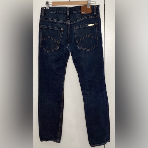Selvedge Jeans. Armani Exchange. Straight Leg. 32 Waist - Picture 2 of 13
